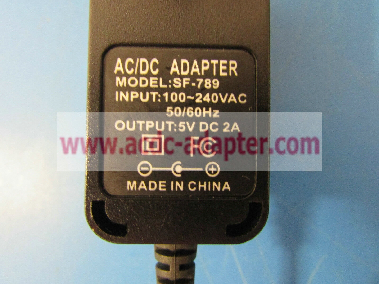 NEW 5V 2A SF-789 AC/DC Power Supply Adapter - Click Image to Close